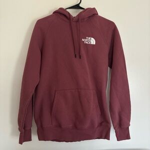 The North Face Burgundy Pullover Hoodie